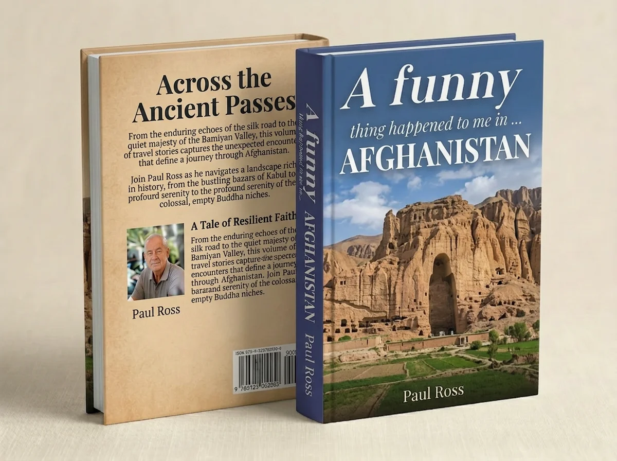 A funny thing happened Book Cover AFGHANISTAN