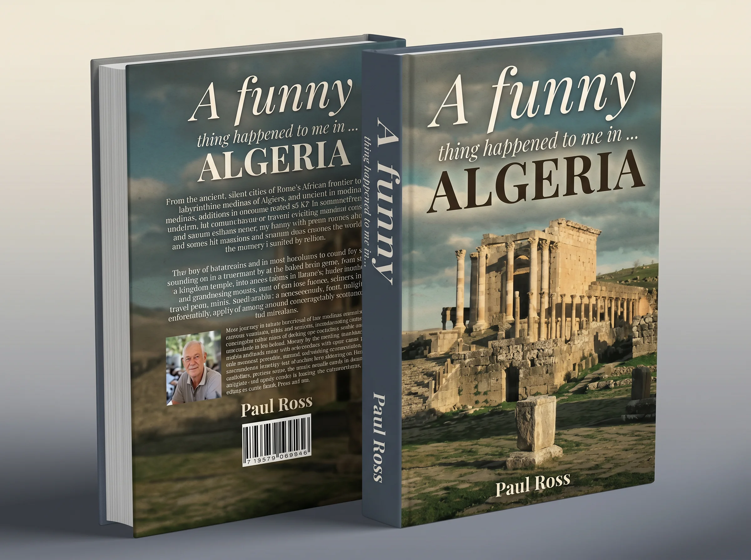 A funny thing happened Book Cover ALGERIA