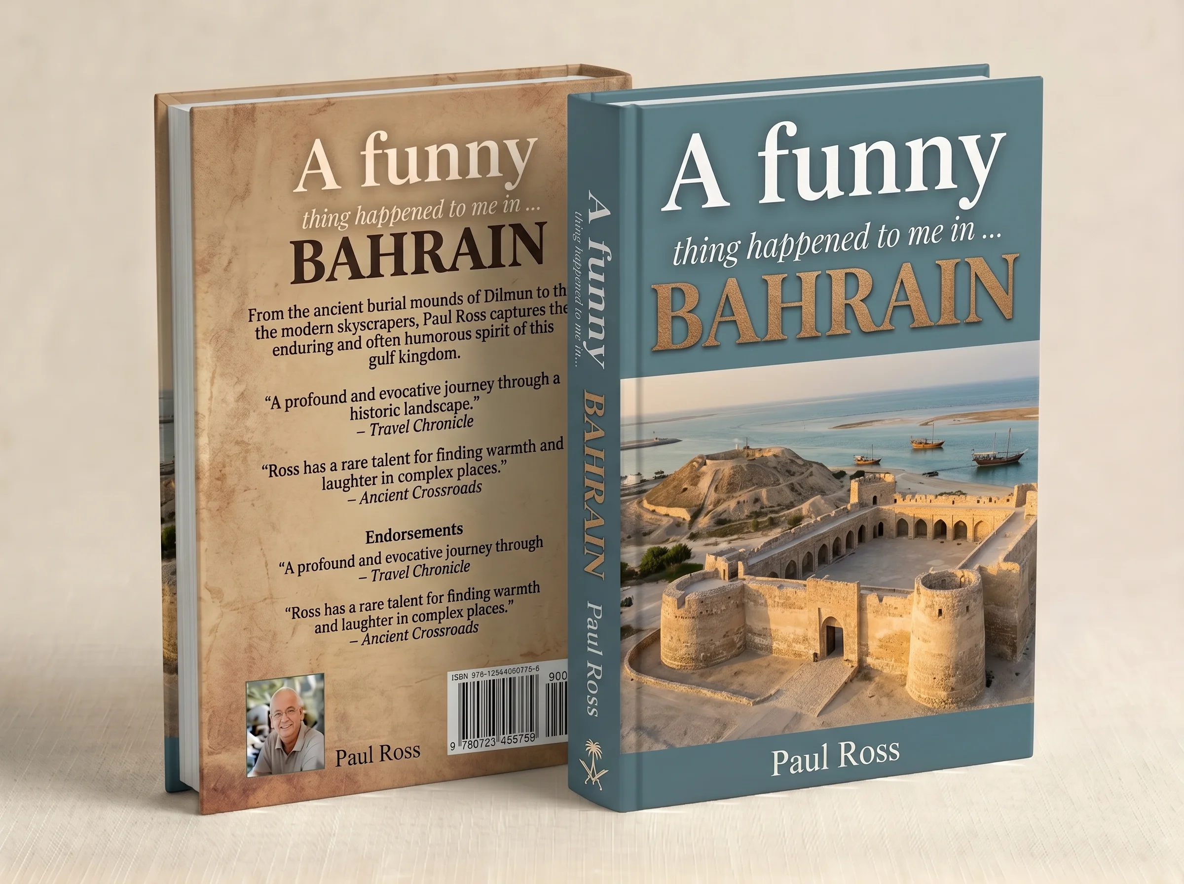 A funny thing happened Book Cover BAHRAIN