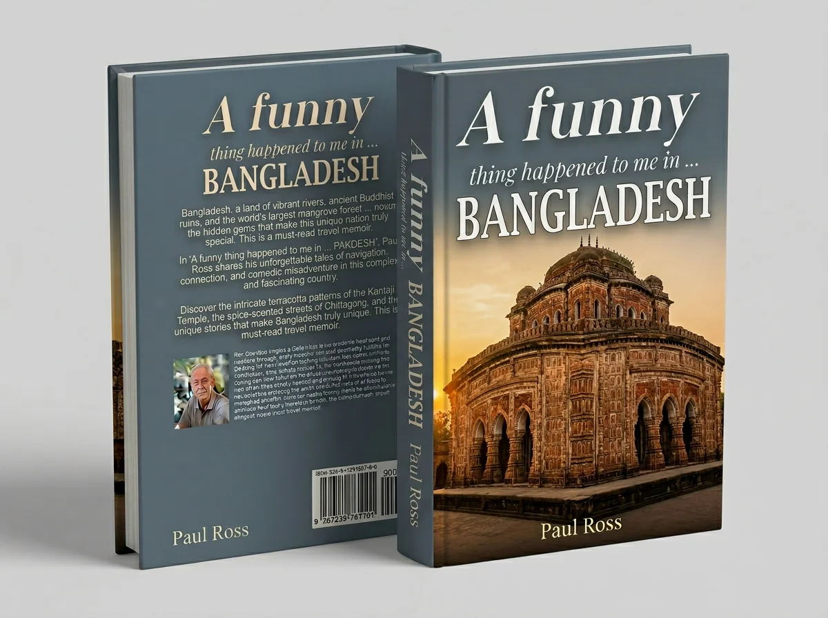 A funny thing happened Book Cover BANGLADESH