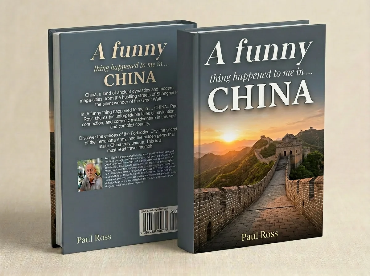 A funny thing happened Book Cover CHINA