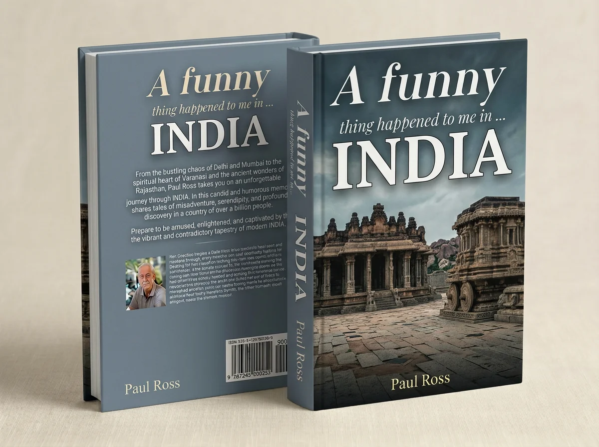 A funny thing happened Book Cover INDIA