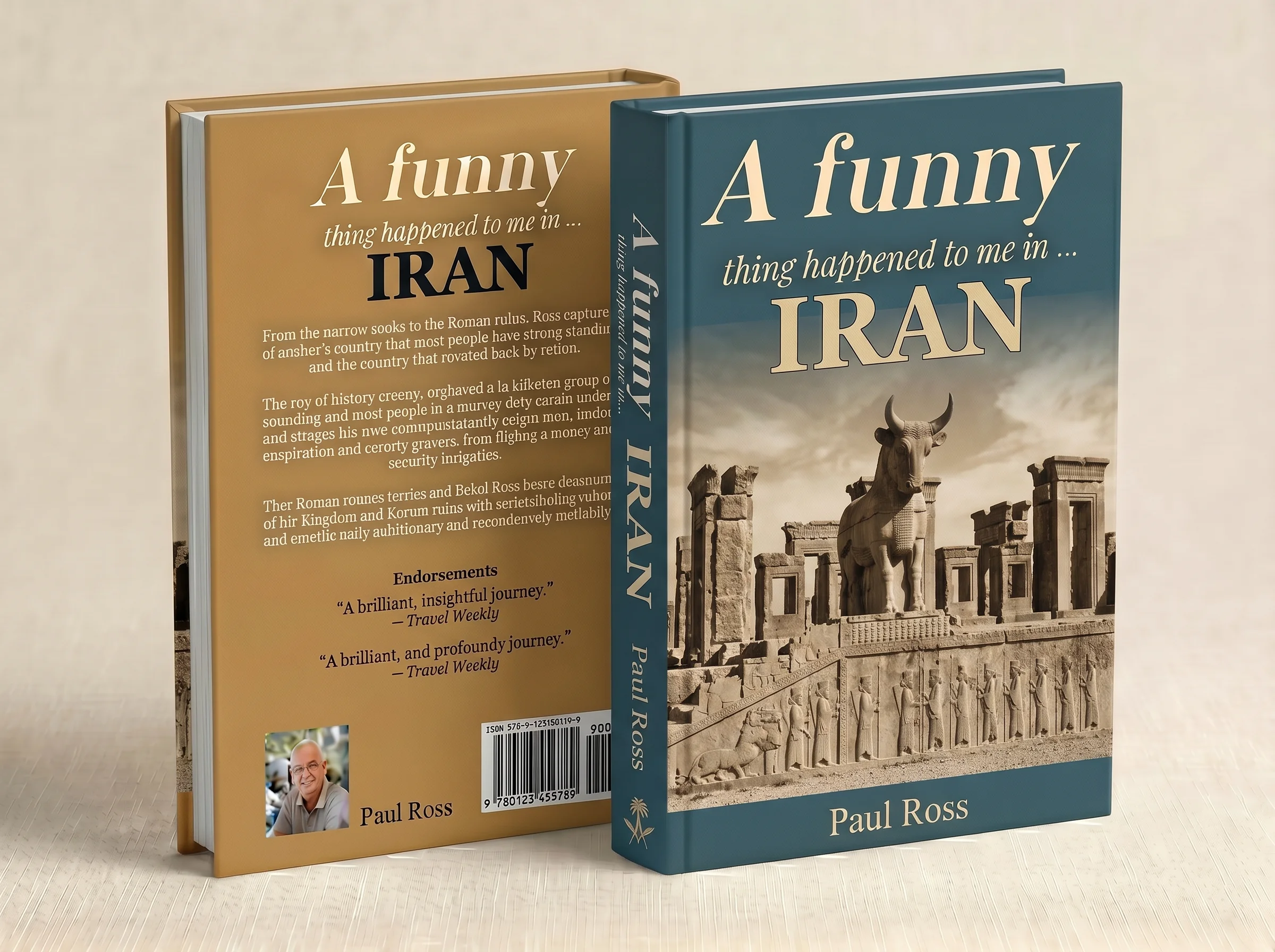 A funny thing happened Book Cover IRAN