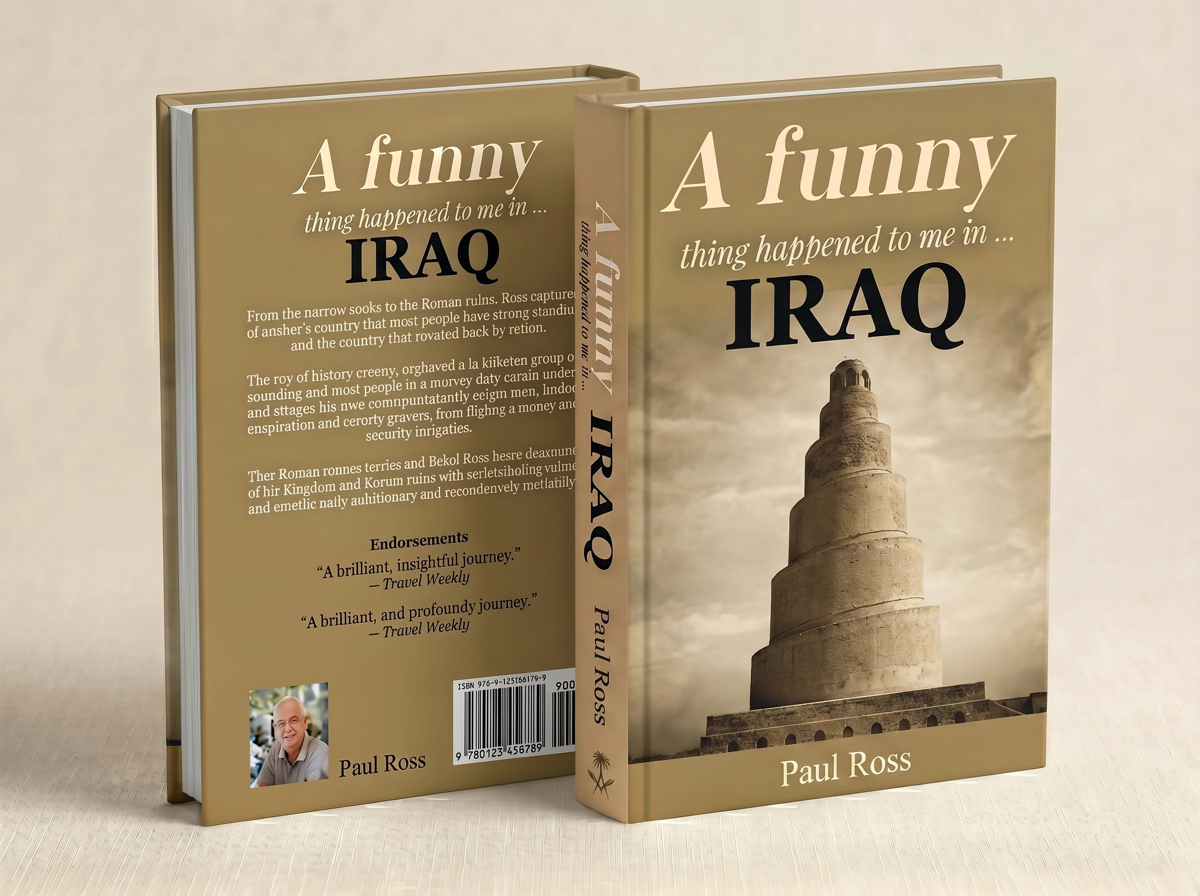 A funny thing happened Book Cover IRAQ