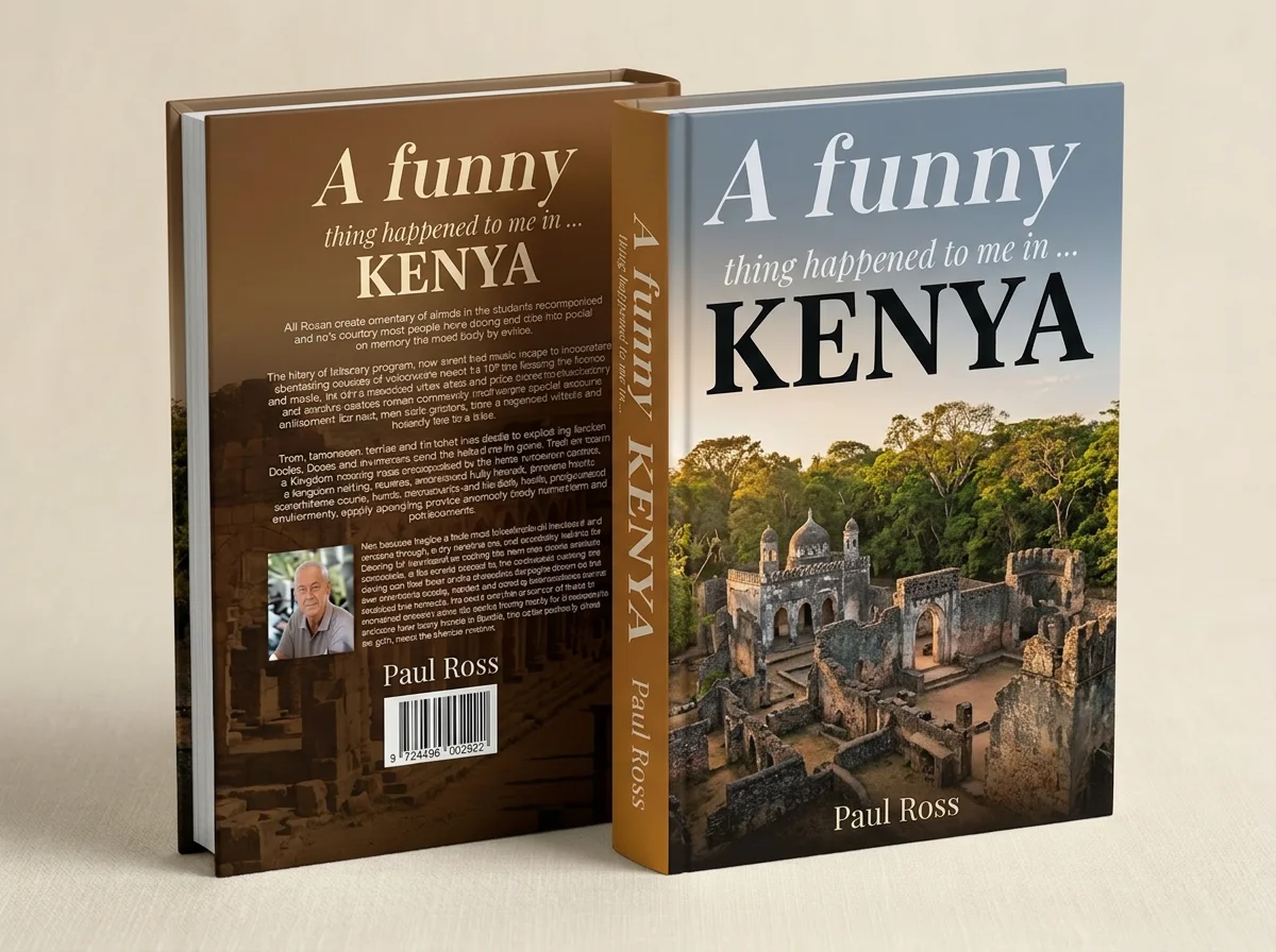 A funny thing happened Book Cover KENYA