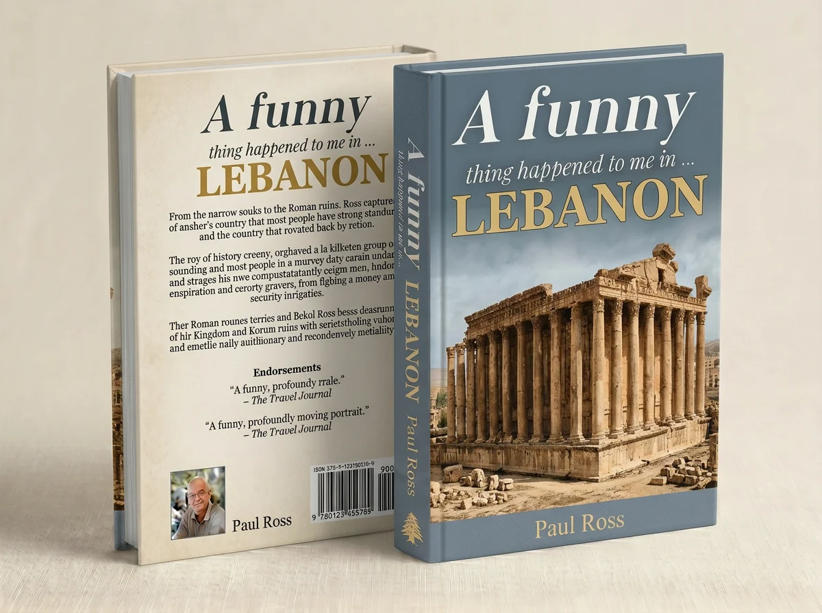 A funny thing happened Book Cover LEBANON