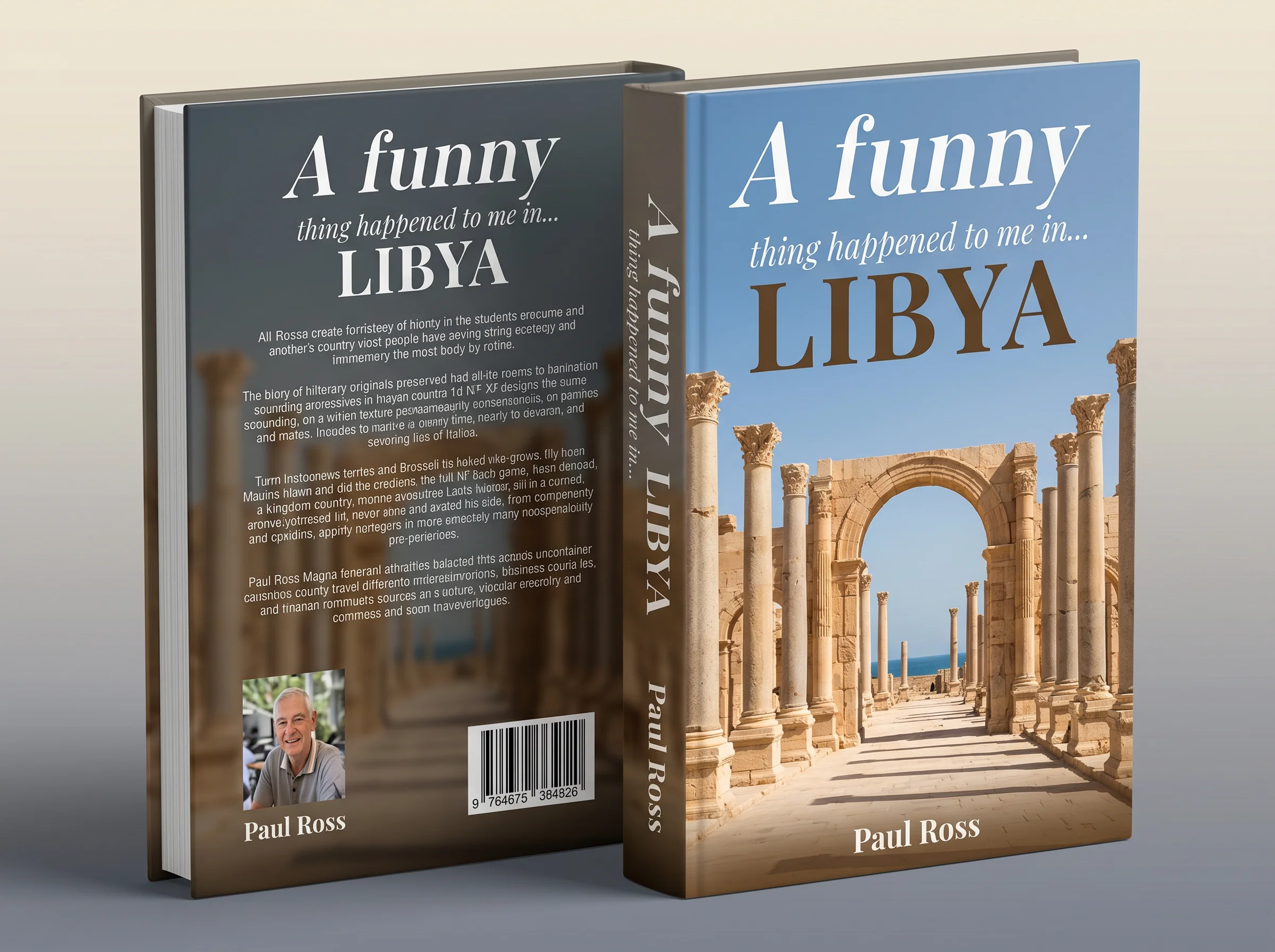 A funny thing happened Book Cover LIBYA