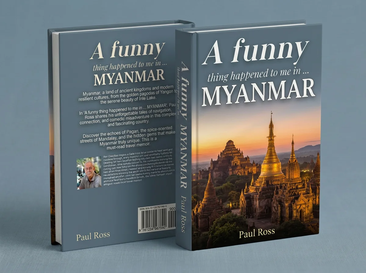 A funny thing happened Book Cover MAYANMAR