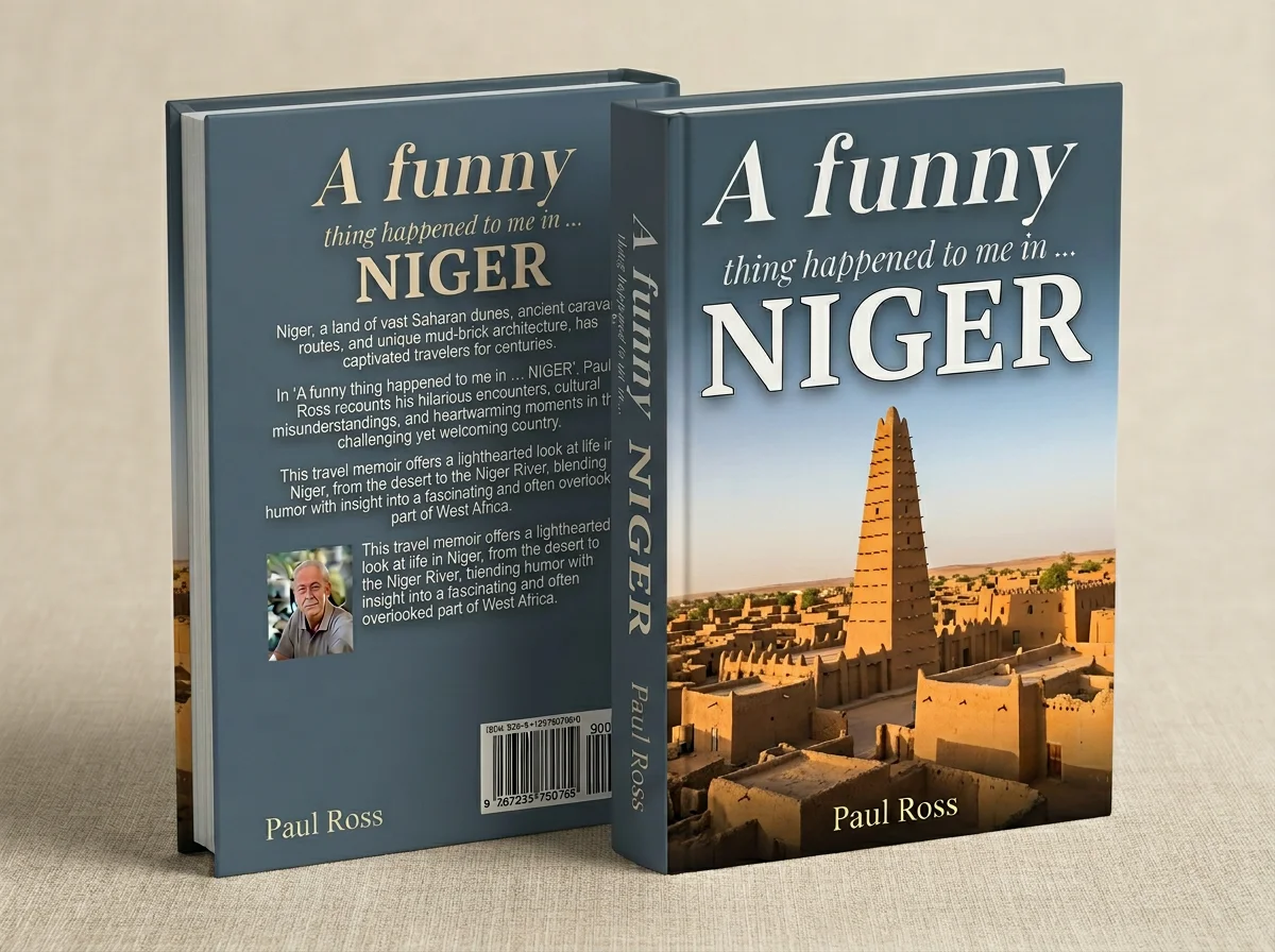 A funny thing happened Book Cover NIGER