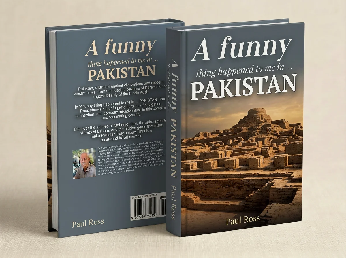 A funny thing happened Book Cover PAKISTAN