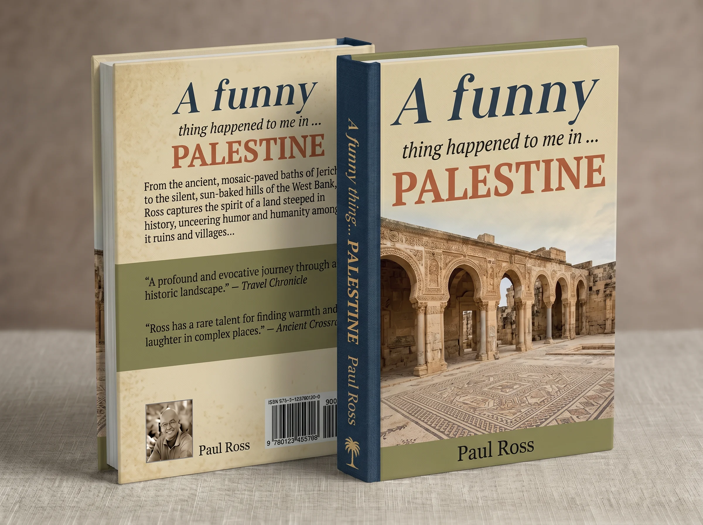 A funny thing happened Book Cover PALESTINE