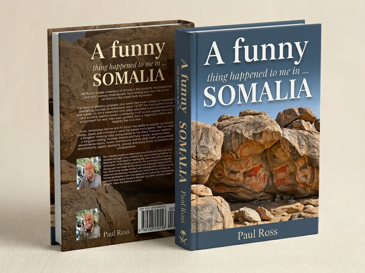A funny thing happened Book Cover SOMALIA