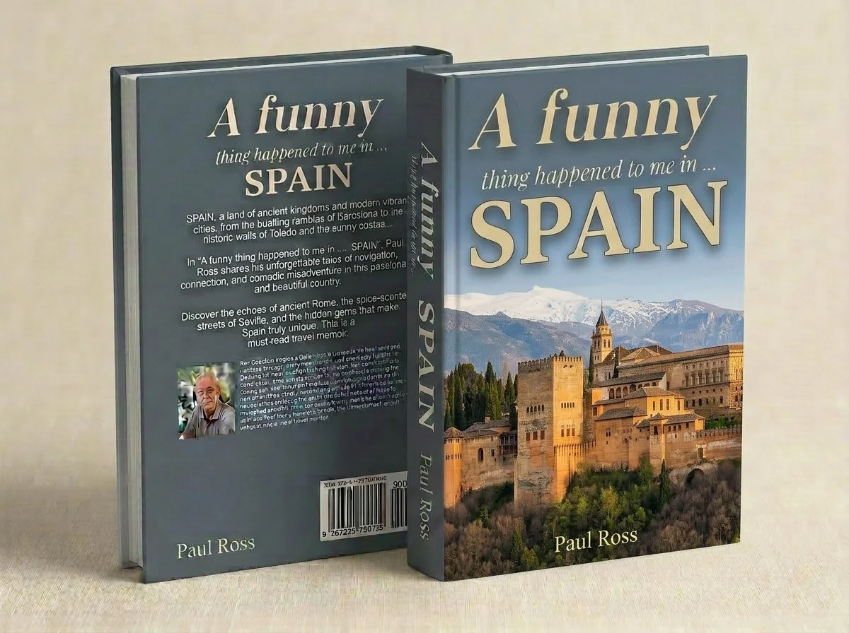 A funny thing happened Book Cover SPAIN