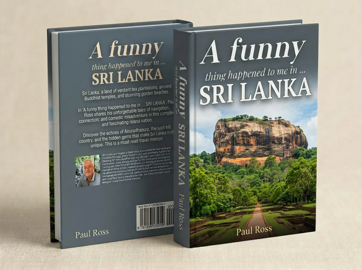 A funny thing happened Book Cover SRI LANKA