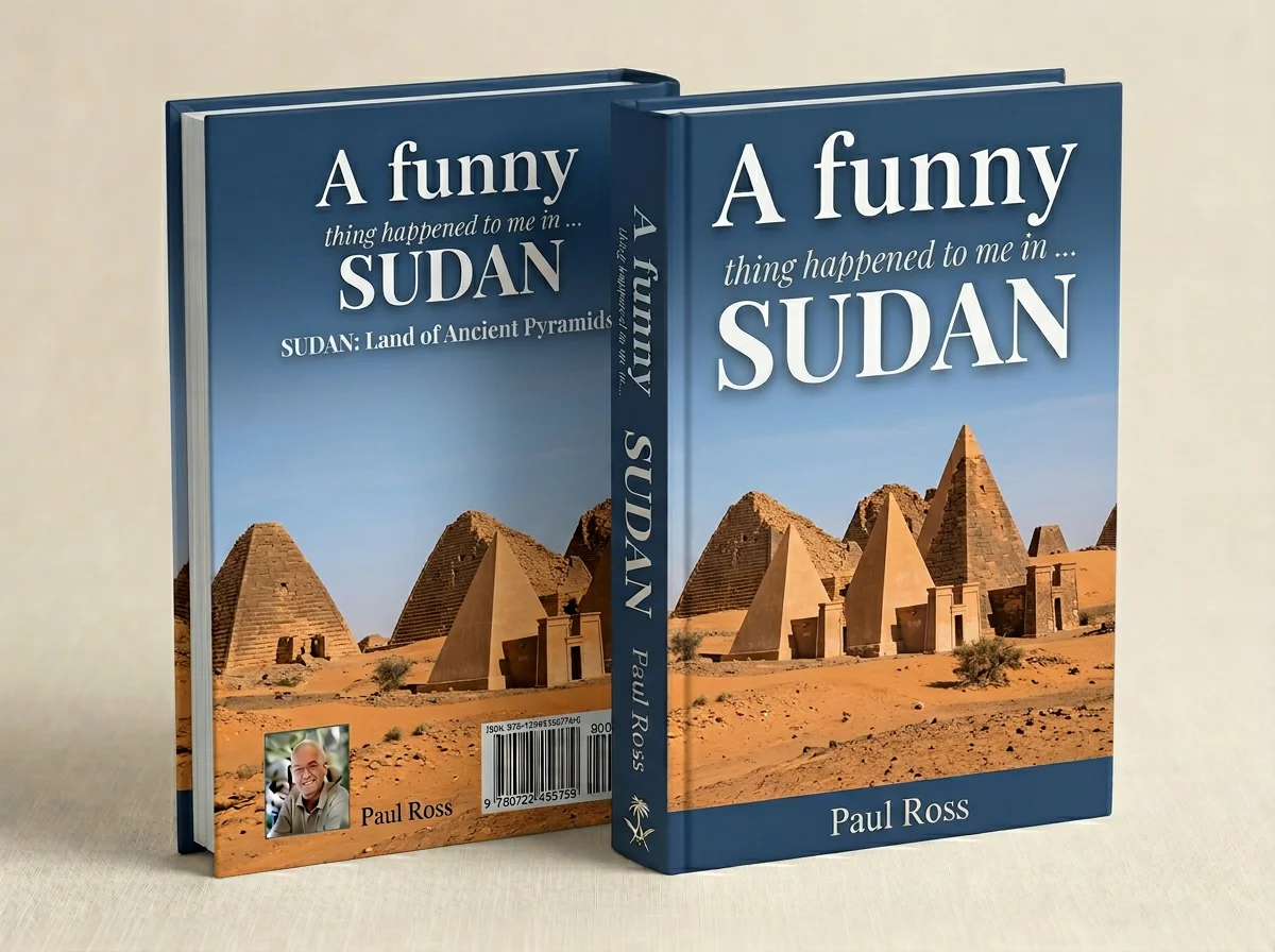 A funny thing happened Book Cover SUDAN