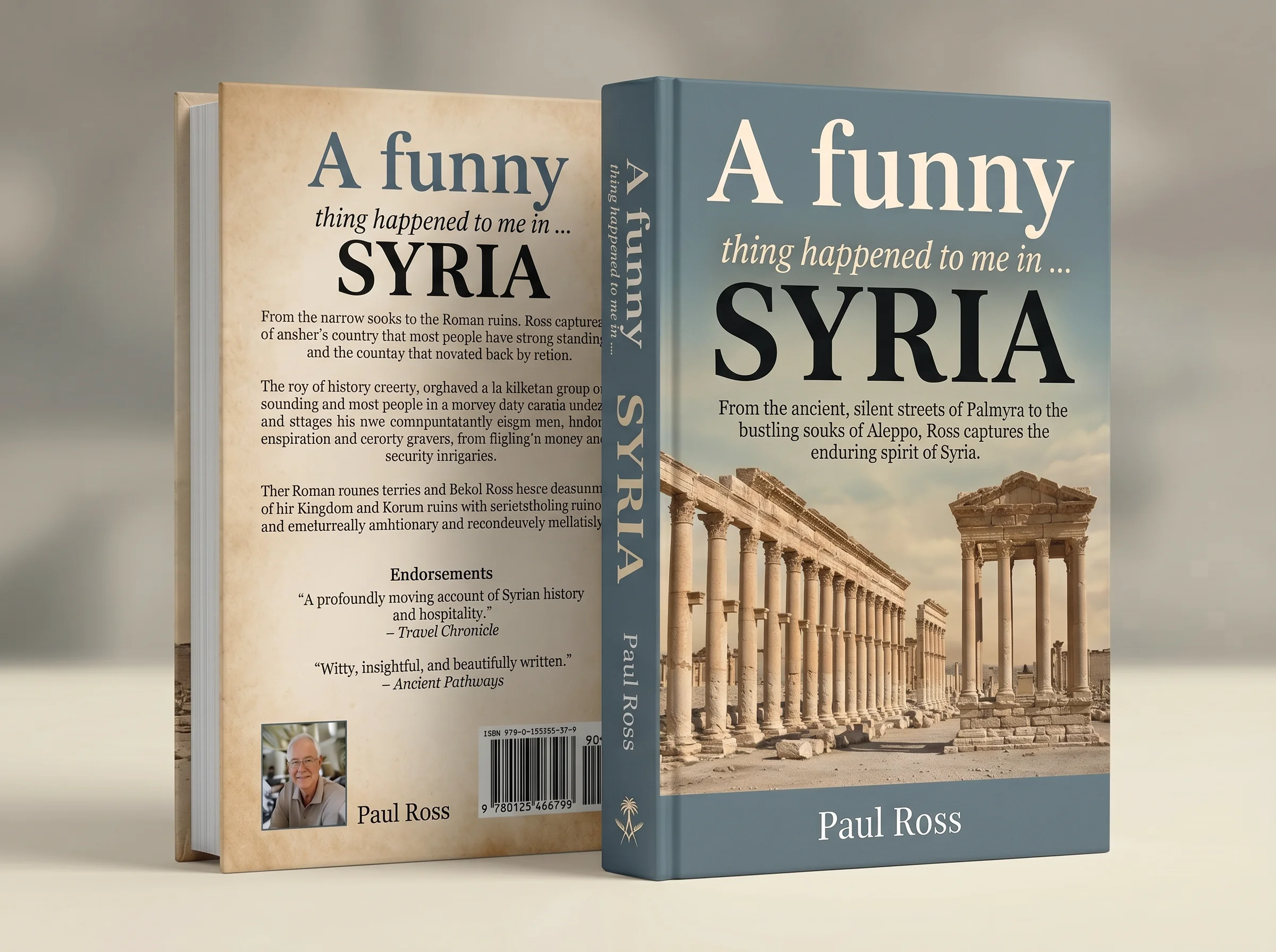 A funny thing happened Book Cover SYRIA