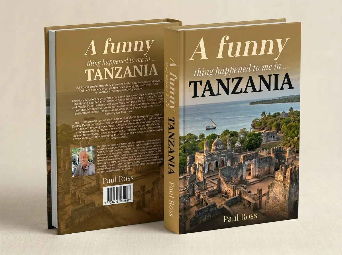 A funny thing happened Book Cover TANZANIA
