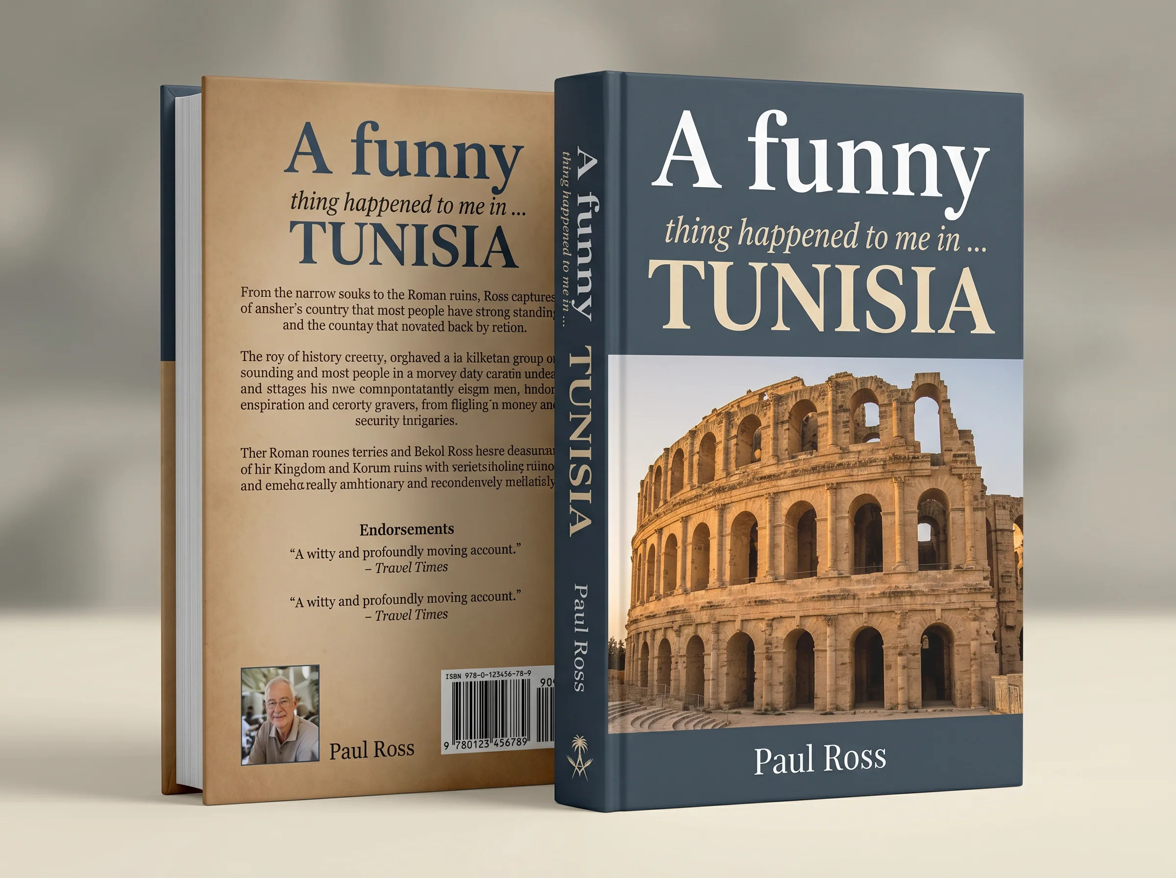 A funny thing happened Book Cover TUNISIA