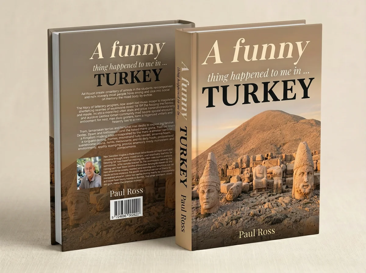 A funny thing happened Book Cover TURKEY