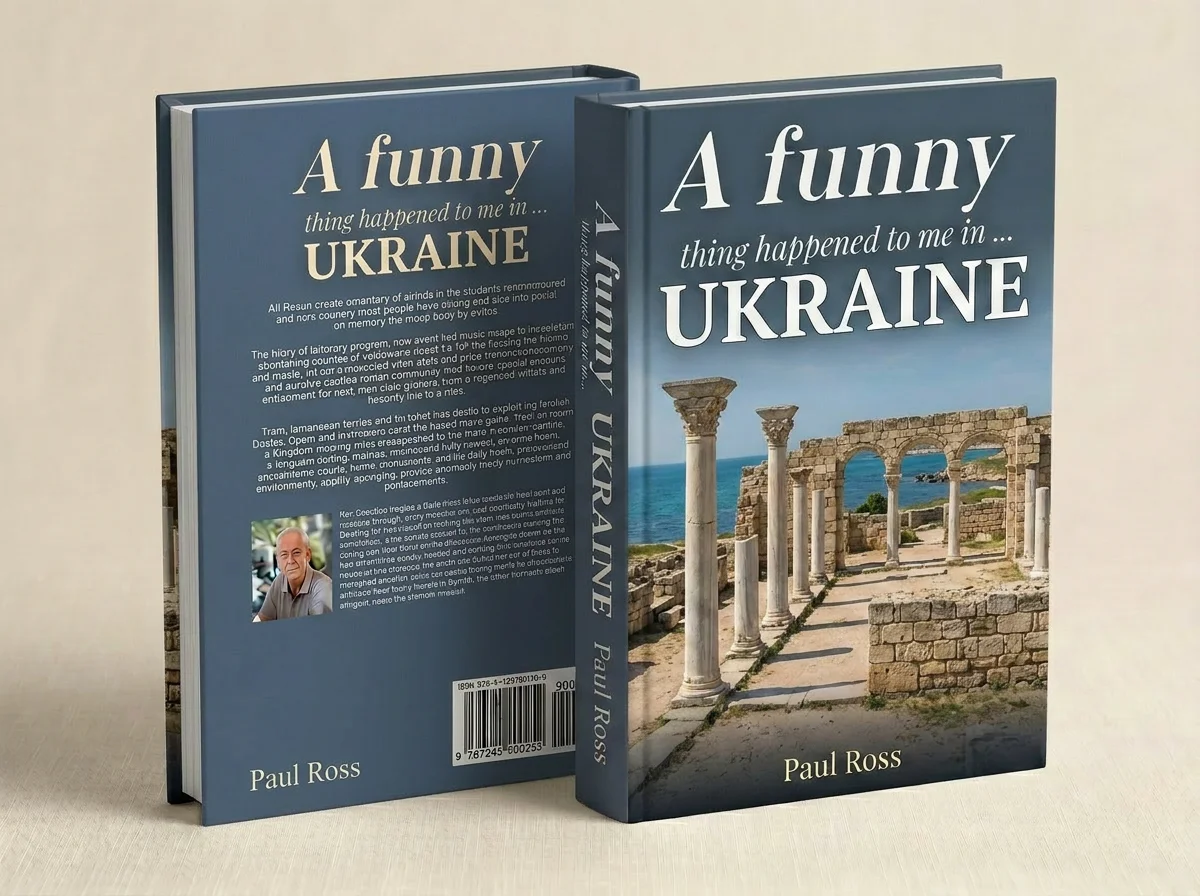 A funny thing happened Book Cover UKRAINE