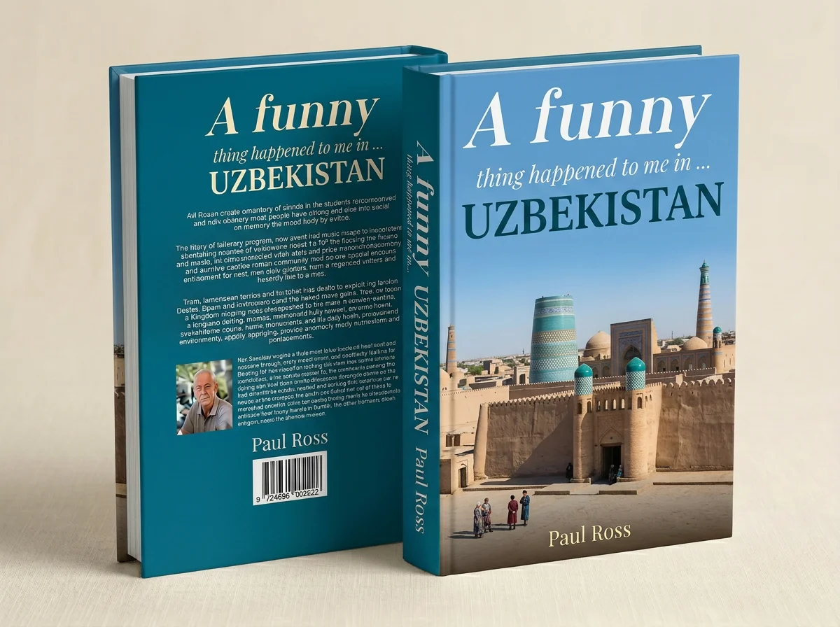 A funny thing happened Book Cover UZBEKISTAN