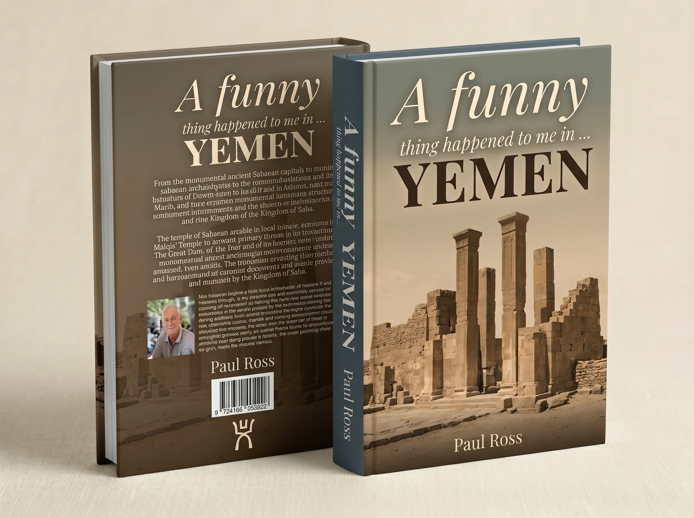 A funny thing happened Book Cover YEMEN